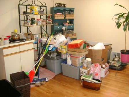 Kitchen Space Before